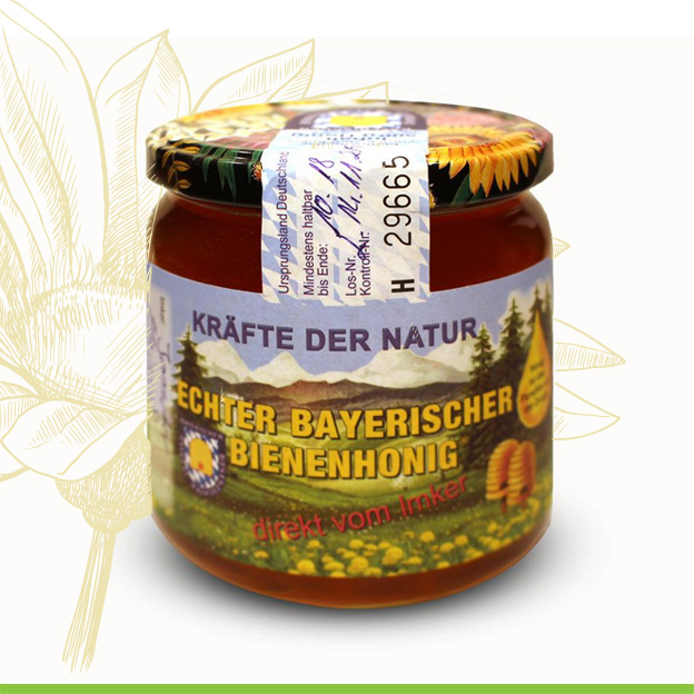 Regionaler Bienenhonig - klar